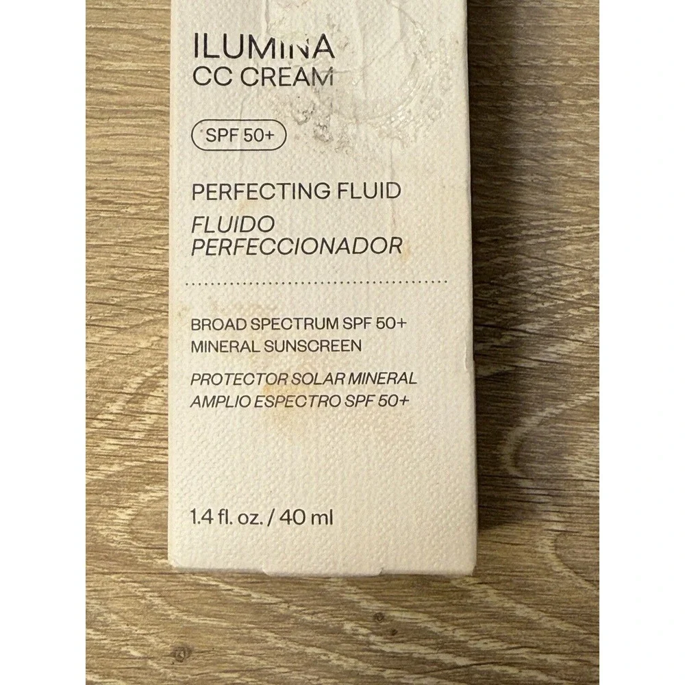 toty. Illumina CC Cream SPF 50+ Perfecting Fluid NIB 5W1‎ Deep Terracotta